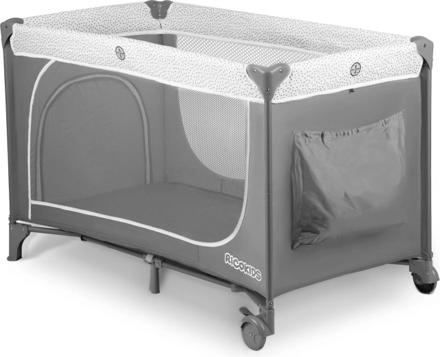 Ingresso laterale con zip e rete traspirante