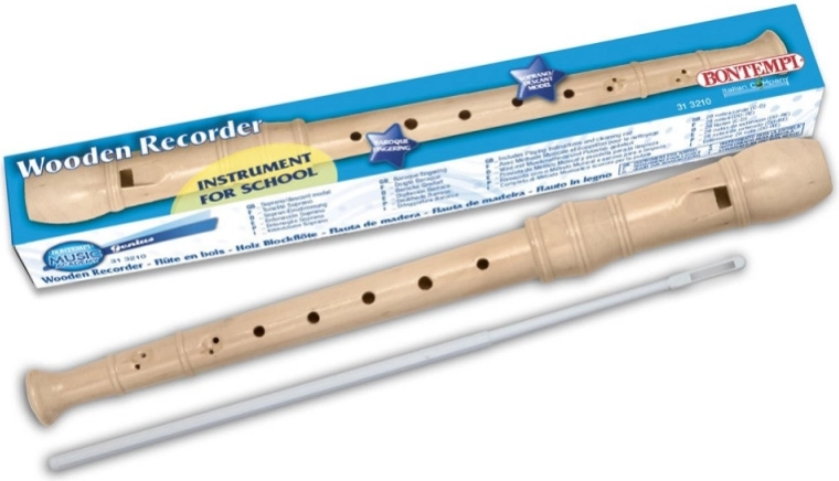 Classic Wooden Flute White