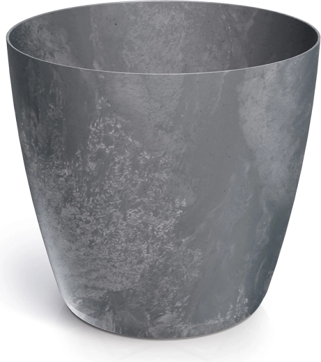 Vaso Mate Beton Effect 13,8 cm marengo