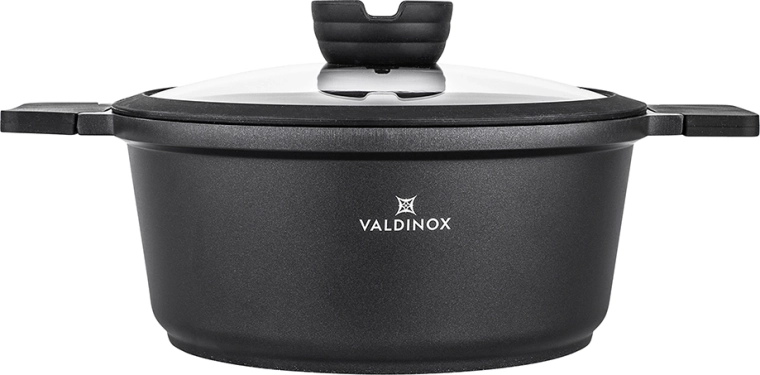 Faitout Valdinox Expert avec couvercle 24 cm, 4,5 l
