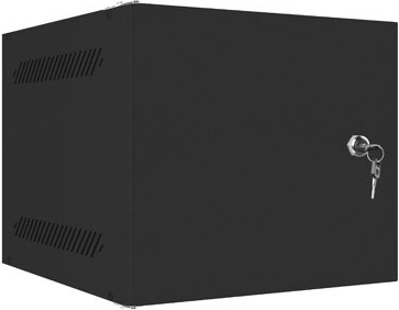 Armadio di rete a parete 10″ 6U, 280 × 310 mm, nero LANBERG
