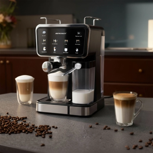 Perfect milk foam and iced drinks