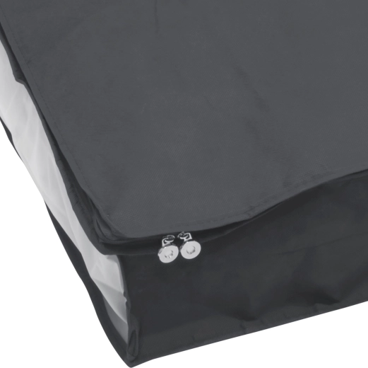 Dobbelt lynlås hele vejen rundt