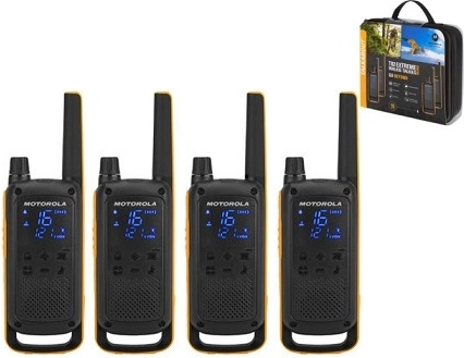 MOTOROLA Talkabout T82 Extreme Quad Pack Walkie-Talkies