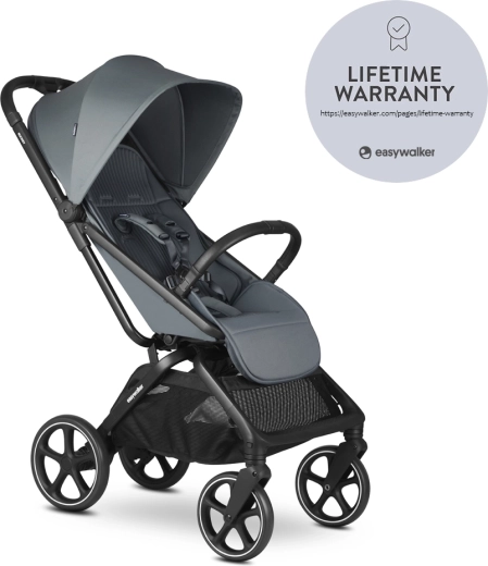 Easywalker Rockey L sports stroller Smooth Grey