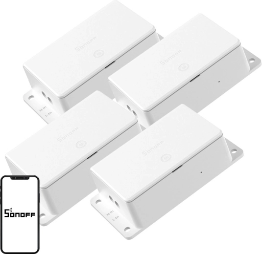 Sonoff Basic R5 Gen5 inteligentný Wi‑Fi vypínač Matter 10 A (4 ks)