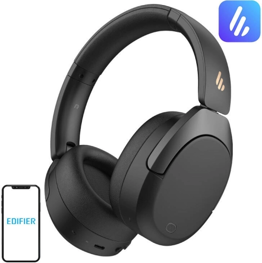 Edifier W830NB cuffie wireless con ANC, nere
