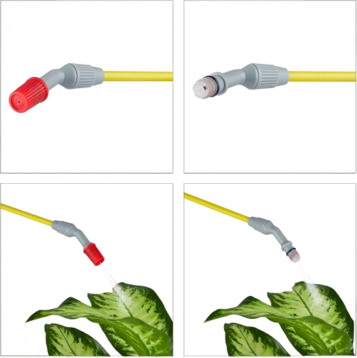 Pulvérisation précise grâce à la buse réglable