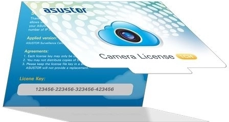 Licenza per telecamera Asustor NVR – 1 canale