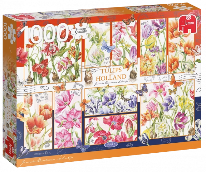 Puzzle Tulipani olandesi 1000 pezzi JUMBO
