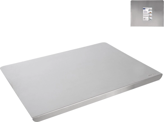 Rustfri dejplade SILVERLINE 60 × 50 cm