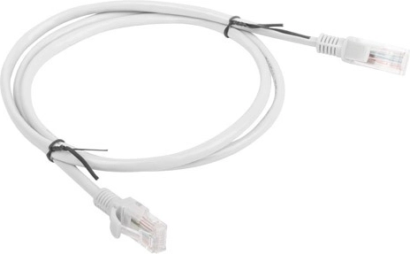 Patchcord ethernet cat6 utp 1 m grigio