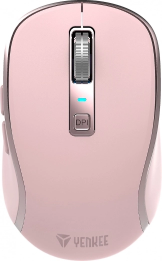 Mouse wireless NOBLE DUAL Wi‑Fi + Bluetooth, silenzioso, ricaricabile, 2400 DPI