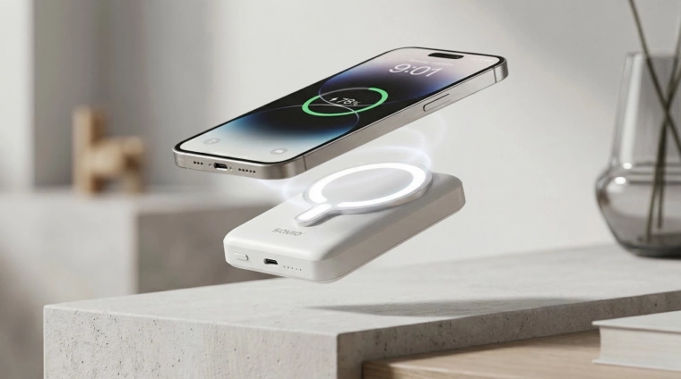 Draadloos Qi tot 15 W en snel USB‑C PD