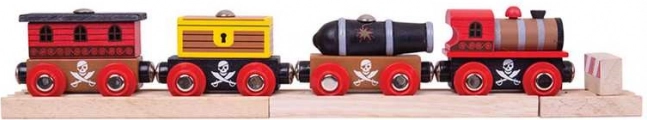 Pirate Train with Tracks