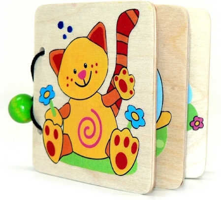 Wooden Book Animals by Hess