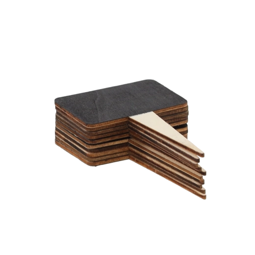 Marcatura delle aiuole comoda e chiara