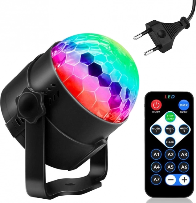 LED Disco Projector with RGB Lighting Effects