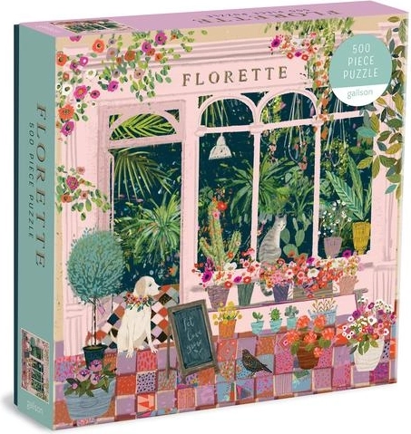 Puzzle Florette di Galison 500 pezzi