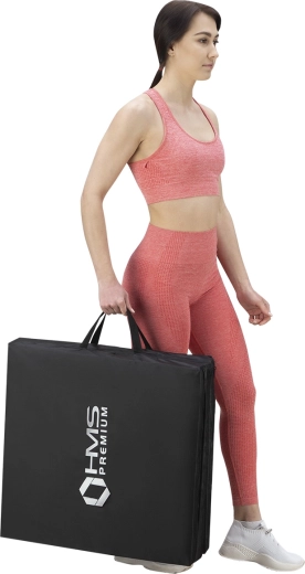 Folding three-panel design and easy carrying