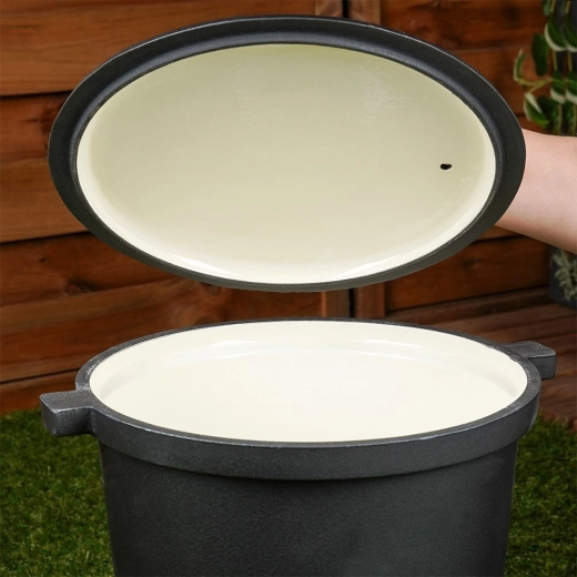 Superfici interne smaltate per una pulizia facile