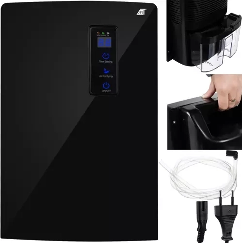 RUHHY dehumidifier and air purifier 1.5 l, 90 W, quiet operation