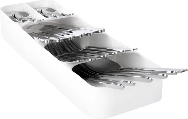 Cinque scomparti ben organizzati