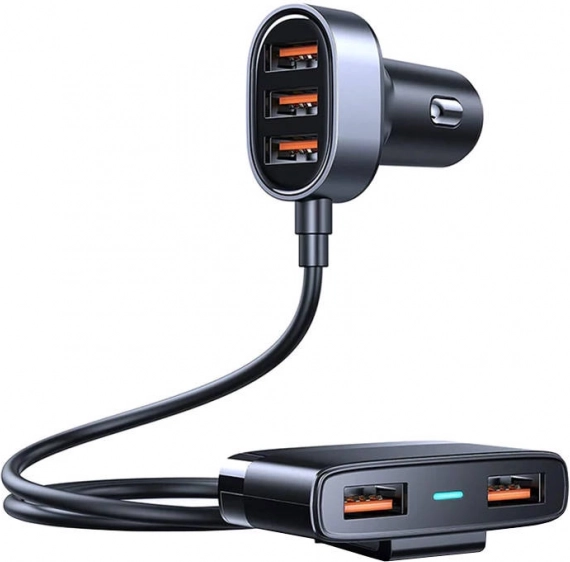 Joyroom Car Charger 5-Port USB Black