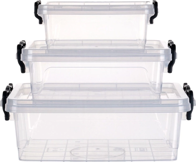 Transparent and stackable design