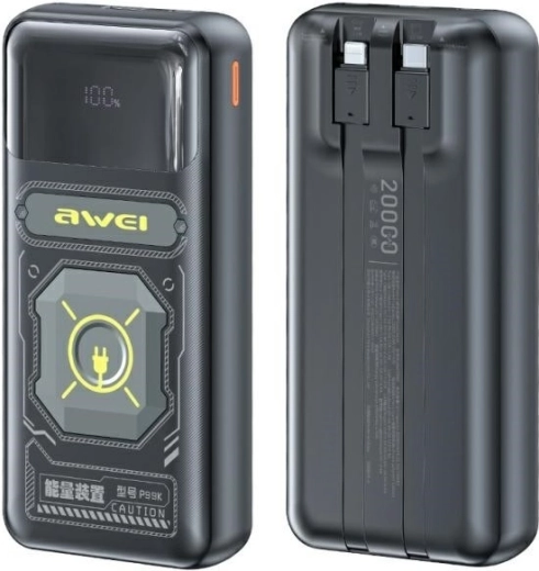 Powerbank P99K 22,5 W 20.000 mAh zwart