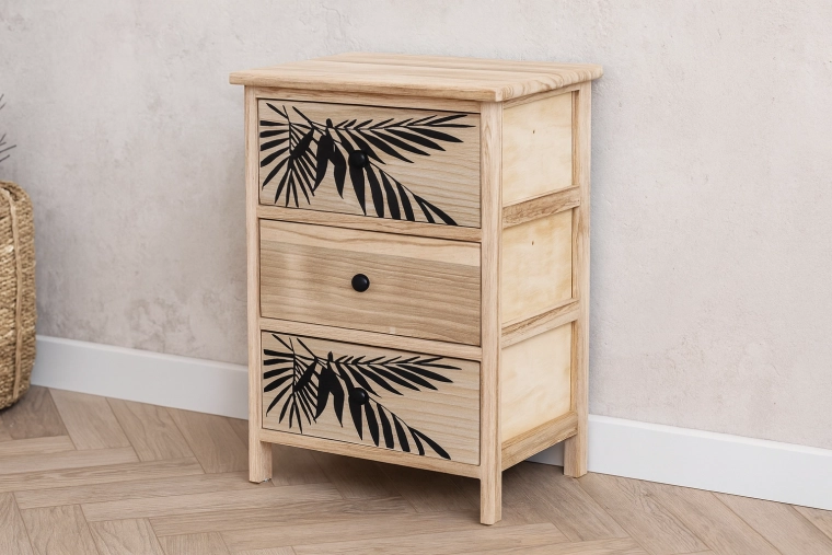 Commode met 3 lades Zofia 40 × 29 × 58 cm