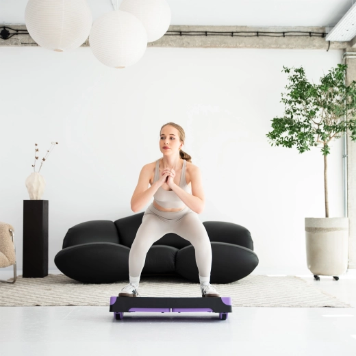 Balance pads for deep muscle activation