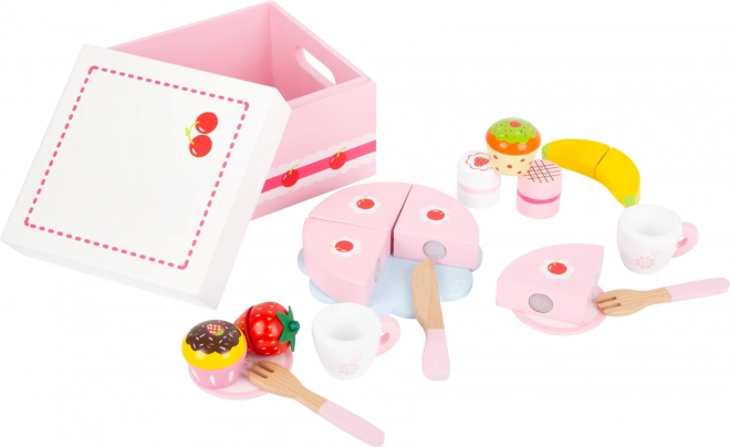 Small Foot set di dolci in legno in scatola