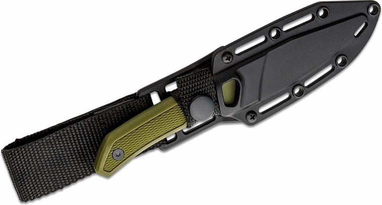 Ergonomic handle and practical sheath