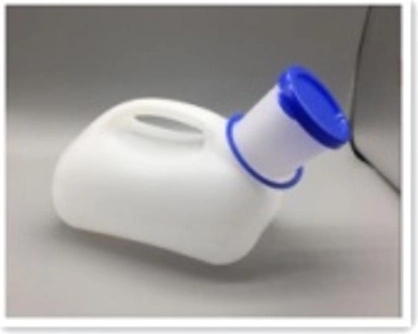 Tragbares Männer-Urinal (Urinflasche) mit Griff – 1 Stück