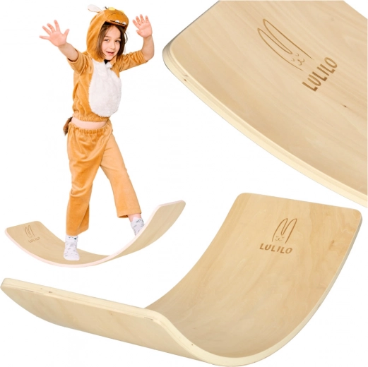 Wooden Balance Board Lulilo for Children and Adults
