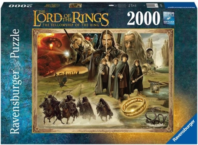 Puzzle 2000 pezzi Il Signore degli Anelli RAVENSBURGER