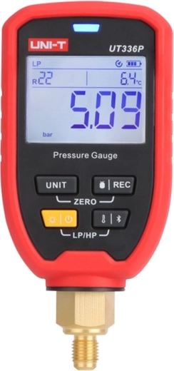 Manometro wireless Uni‑T UT336P per HVAC e sistemi di refrigerazione