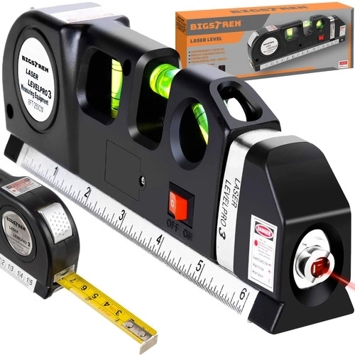 Laserski nivo z metrom 250 cm od Bigstren