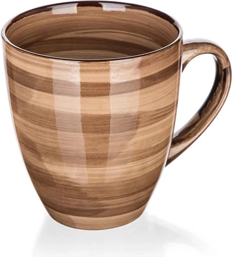 Comfortable drinking thanks to the shape and large handle