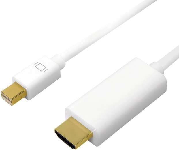 Mini DisplayPort-naar-HDMI-kabel 4K, 3 m wit