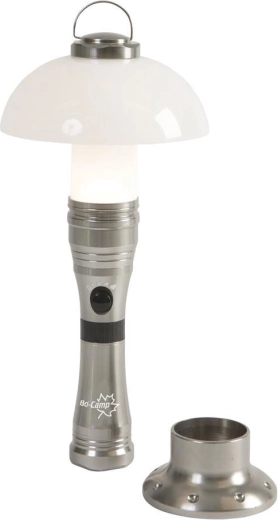 Two lights in one: flashlight and table lamp