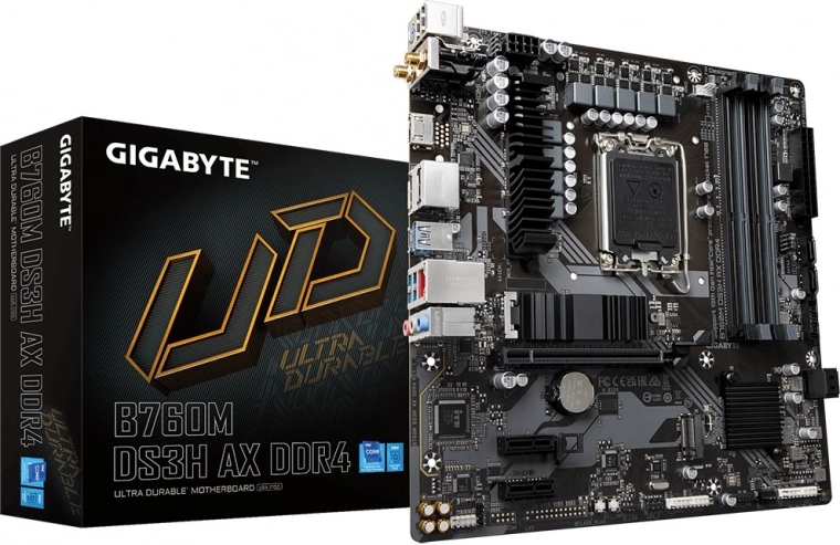 Scheda Madre Gigabyte B760M DS3H AX DDR4