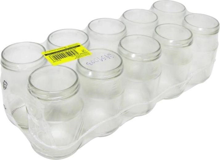 Canning Jars 377 ml with TWIST Thread, 10 pcs