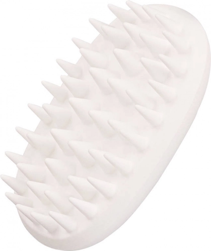 White Scalp Massage Brush