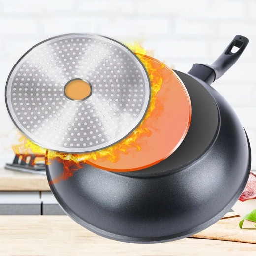 Fast heating and even heat distribution