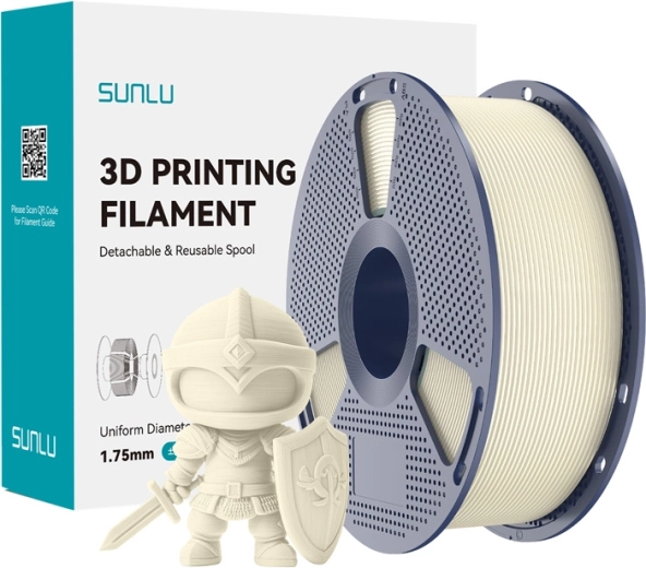 Sunlu PLA+ filament 1.75 mm – Ivory