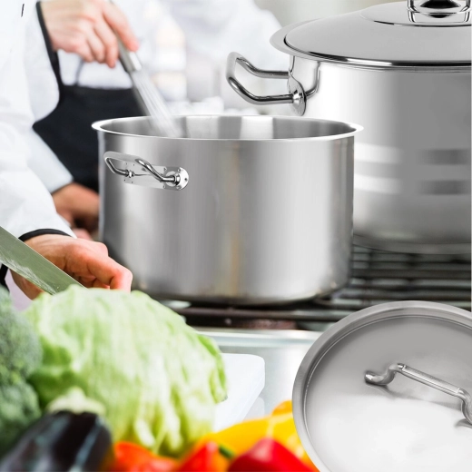 Deksel voor sneller koken en minder stoomverlies