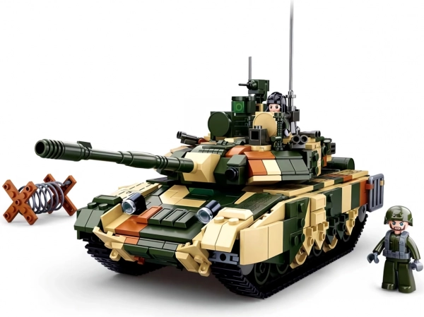 Sluban Model Bricks T-90 Tank Building Set