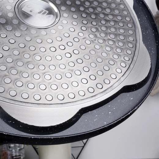 Schnelles und gleichmäßiges Aufheizen